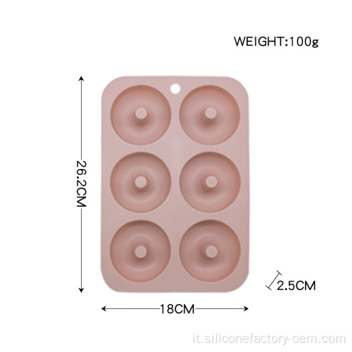 Strumento di cottura a mano in silicone Sarco di cioccolato in silicone